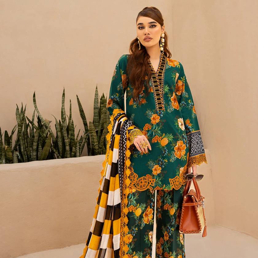 Maria Osama Khan Latest Collection 2024 Saleem Fabrics Traditions