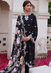 Winter Collection - Cross Stitch - Khaddar/Linen 23 - Black Forest 01