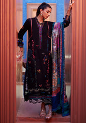 Lawn Collection - Farah Talib Aziz - Suay - Luxury Unstitched '24 - Ilaria Black - FTA#01