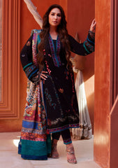 Lawn Collection - Farah Talib Aziz - Suay - Luxury Unstitched '24 - Ilaria Black - FTA#01