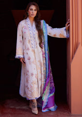 Lawn Collection - Farah Talib Aziz - Suay - Luxury Unstitched '24 - Miwa Ivory - FTA#05