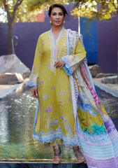 Lawn Collection - Farah Talib Aziz - Suay - Luxury Unstitched '24 - Kelaya Kiwi - FTA#09