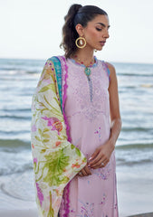 Lawn Collection - Farah Talib Aziz - Suay - Luxury Unstitched '24 - Izumi Pink - FTA#10