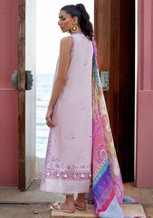 Lawn Collection - Farah Talib Aziz - Suay - Luxury Unstitched '24 - Izumi Pink - FTA#10