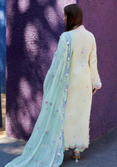Lawn Collection - Farah Talib Aziz - Suay - Luxury Unstitched '24 - Vaia Yellow - FTA#12