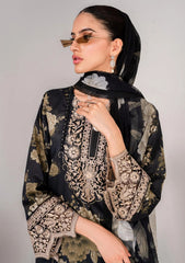 Lawn Collection - Shazme - Serene - SH-04 FLORAL NOIR