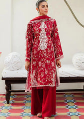 Winter Collection - Cross Stitch - Khaddar/Linen 23 - Misty Bloom 08