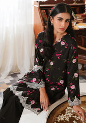 Winter Collection - Cross Stitch - Khaddar/Linen 23 - Kaylen Black 07