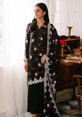 Winter Collection - Cross Stitch - Khaddar/Linen 23 - Kaylen Black 07