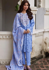 Winter Collection - Cross Stitch - Khaddar/Linen 23 - Cosmic Sky 06