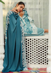 Winter Collection - Cross Stitch - Khaddar/Linen 23 - Teal Waters 05