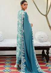 Winter Collection - Cross Stitch - Khaddar/Linen 23 - Teal Waters 05