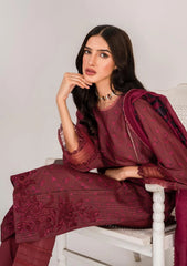 Lawn Collection - Shazme - Serene - SH-03 MAJESTIC MAROON