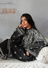 Winter Collection - Cross Stitch - Khaddar/Linen 23 - Black Breeze 14
