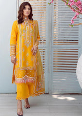 Lawn Collection - Asimah.K - Inaayat - Festive - DAFFODILS - D#02