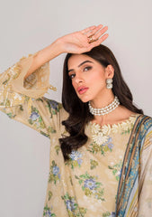 Lawn Collection - Shazme - Serene - SH-07 BUTTERCUP BLOOM