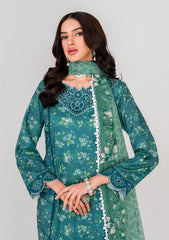 Lawn Collection - Shazme - Serene - SH-06 TEAL BLOOM