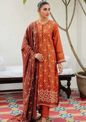 Winter Collection - Cross Stitch - Khaddar/Linen 23 - Tan Hues 06