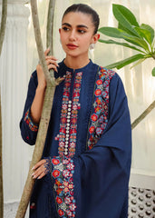 Winter Collection - Cross Stitch - Khaddar/Linen 23 - Twilight Glare 08