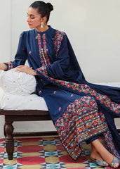 Winter Collection - Cross Stitch - Khaddar/Linen 23 - Twilight Glare 08