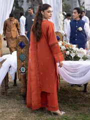 Lawn Collection - Mahnur - Mahrukh - MM24#02-A - Iris