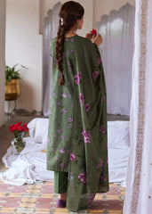 Winter Collection - Cross Stitch - Khaddar/Linen 23 - Olive Meadow 04
