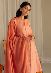 Lawn Collection - Cross Stitch - Chikankari - D#2 | Coral Fantasy