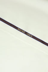 Drapers Vitale Super 130s Wool Fabric - Cream