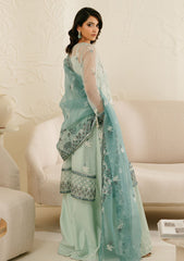 Formal Collection - Cross Stitch - Luxury - Unstitched - CSL#2 - AQUAMARINE AZURE