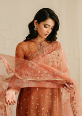 Formal Collection - Cross Stitch - Luxury - Unstitched - CSL#4 - CEDAR ALPINE