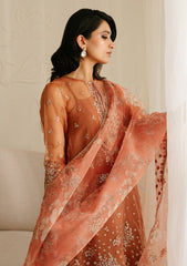 Formal Collection - Cross Stitch - Luxury - Unstitched - CSL#4 - CEDAR ALPINE