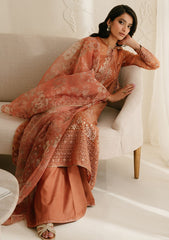 Formal Collection - Cross Stitch - Luxury - Unstitched - CSL#4 - CEDAR ALPINE