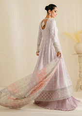 Formal Collection - Cross Stitch - Luxury - Unstitched - CSL#6 - PASTEL MAUVE