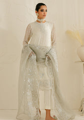 Formal Collection - Cross Stitch - Luxury - Unstitched - CSL#7 - PRISTINE GRIZZLED