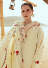 Winter Collection - Cross Stitch - Cotton Satin - D#1 - CREWEL CREAM