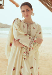 Winter Collection - Cross Stitch - Cotton Satin - D#1 - CREWEL CREAM