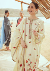 Winter Collection - Cross Stitch - Cotton Satin - D#1 - CREWEL CREAM