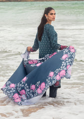 Winter Collection - Cross Stitch - Cotton Satin - D#9 - AZURE TALE