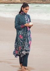 Winter Collection - Cross Stitch - Cotton Satin - D#9 - AZURE TALE