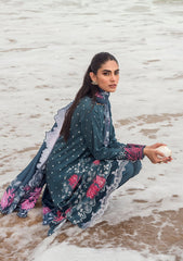 Winter Collection - Cross Stitch - Cotton Satin - D#9 - AZURE TALE