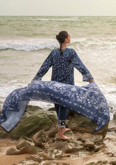 Winter Collection - Cross Stitch - Cotton Satin - D#120 - SAPPHIRE MUZE