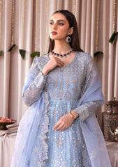 Formal Collection - Emaan Adeel - Romansiyyah Luxury - Blue Lagoon - D# 03