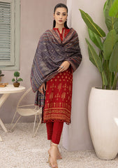 Winter Collection - Lakhany - Embroidered Unstitched - D#0490