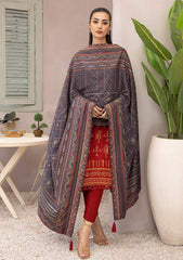 Winter Collection - Lakhany - Embroidered Unstitched - D#0490