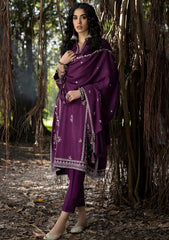 Winter Collection - Lakhany - Emb Winter Shawl - D#0050