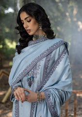 Winter Collection - Lakhany - Emb Winter Shawl - D#04