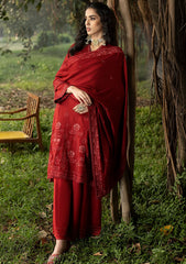 Winter Collection - Lakhany - Emb Winter Shawl - D#05