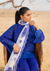 Lawn Collection - Zainab Chottani - Chikankari 24 - ZCC#7A - Motia