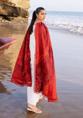 Lawn Collection - Zainab Chottani - Chikankari 24 - ZCC#3A - Chunari