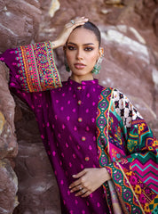 Winter Collection - Zainab Chottani - Winter Shawl 23 - Gul